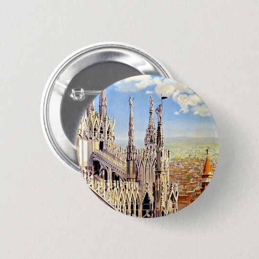  Milano Travel Ronde Button 5,7 Cm (Voorkant /achterkant)