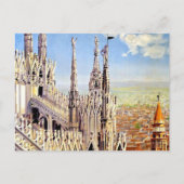  Milano Travel Uniek Kunstwerk Briefkaart (Voorkant)