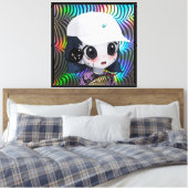 Milardio NFT #28 canvasprint Canvas Afdruk (Insitu (Slaapkamer))