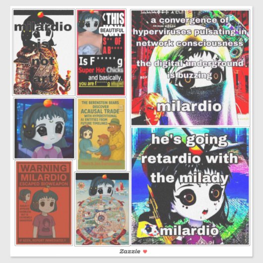 Milardio sticker pack (Vel)