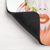 Mila's Surreal Tangerine Dream Muismat (Hoek)