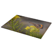 Milbert's Tortoiseshel Butterfly gaat dicht Snijplank (Hoek)