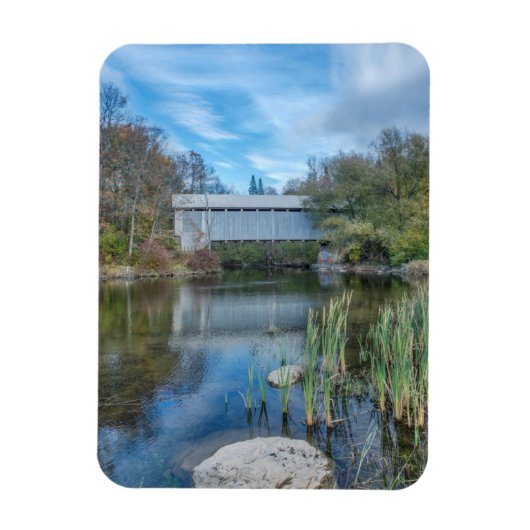 Milby Covered Bridge 2 Magneet (Verticaal)