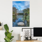 Milby Covered Bridge 2 Poster (Thuiskantoor)