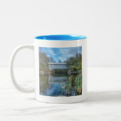 Milby Covered Bridge 2 Tweekleurige Koffiemok (Links)