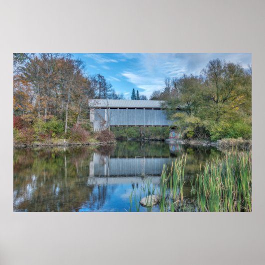 Milby Covered Bridge Poster (Voorkant)