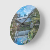 Milby Covered Bridge Ronde Klok (Hoek)