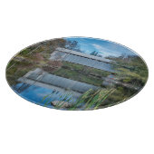 Milby Covered Bridge Snijplank (Hoek)