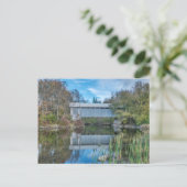 Milby Overdekte Brug Briefkaart (Staand voorkant)