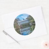 Milby overdekte brug ronde sticker (Envelop)