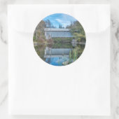 Milby overdekte brug ronde sticker (Tas)
