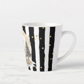 Milchtasse Klein Snowman and Stripes Var03 Latte Mok (Rechts)