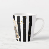 Milchtasse Klein Snowman and Stripes Var06 Latte Mok (Rechts)