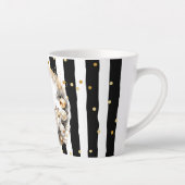 Milchtasse Klein Snowman and Stripes Var07 Latte Mok (Rechts)