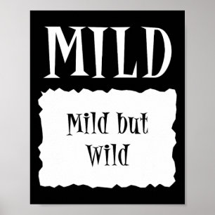 MILD - Hot Packet Halloween Taco Costuum Poster