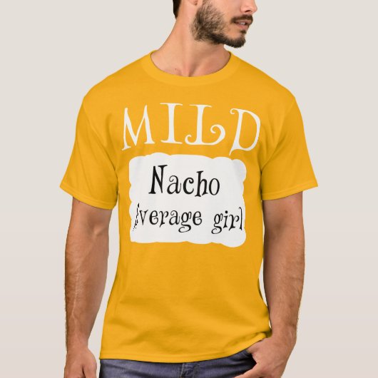 MILD - Hot Packet Halloween Taco Costuum T-shirt (Voorkant)