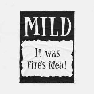 Mild - Hot Packet Halloween Taco Kostuum 1 Fleece Deken