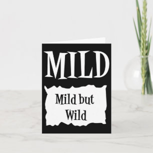Mild - Hot Packet Halloween Taco Kostuum Kaart