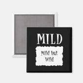 Mild - Hot Packet Halloween Taco Kostuum Magneet (Voorkant / Achterkant)