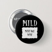 Mild - Hot Packet Halloween Taco Kostuum Ronde Button 5,7 Cm (Voorkant /achterkant)