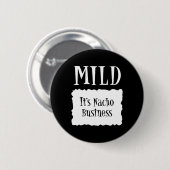 Mild - Hot Packet Halloween Taco Kostuum Ronde Button 5,7 Cm (Voorkant /achterkant)