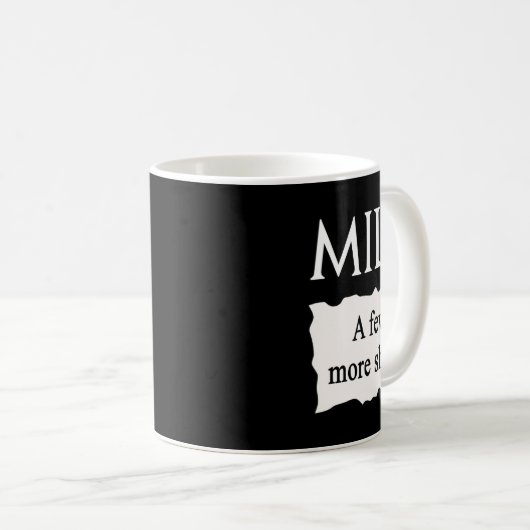 Mild Hot Sauce Packet Group Halloween Kostuum Koffiemok (Voorkant rechts)