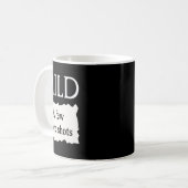 Mild Hot Sauce Packet Group Halloween Kostuum Koffiemok (Voorkant links)