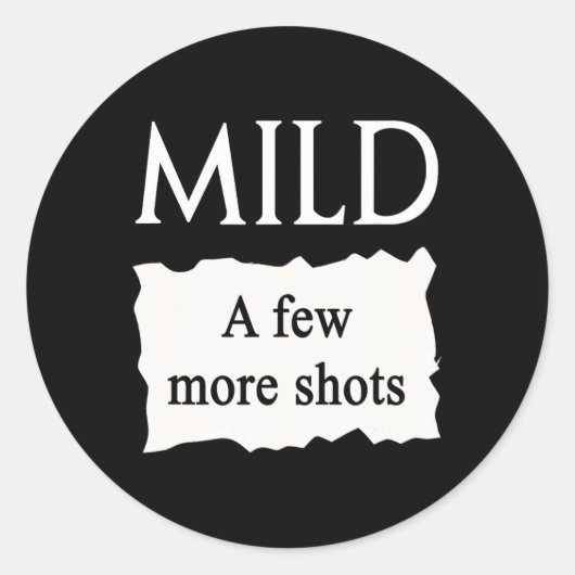 Mild Hot Sauce Packet Group Halloween Kostuum Ronde Sticker (Voorkant)