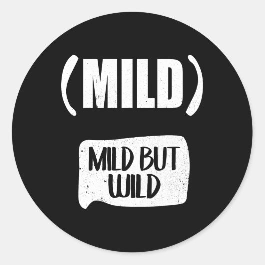 Mild Sauce Pakket Tacos Condiment Groep Halloween Ronde Sticker (Voorkant)