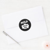 Mild Taco Sauce Costume Vrouwen Mannen Kinder Hall Ronde Sticker (Envelop)