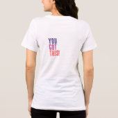 “Milde en gemakkelijk te gebruiken schoonheidstool Tri-Blend Shirt (Achterkant)