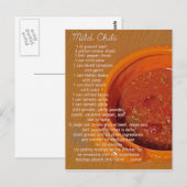 milde kinderrecept briefkaart (Voorkant / Achterkant)