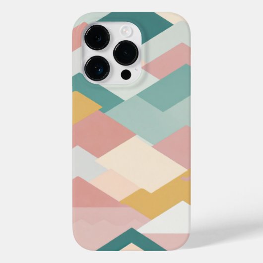 milde kleur Case-Mate iPhone case (Achterkant)
