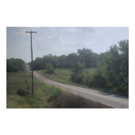 Milde Landweg Foto Afdruk