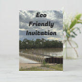 Milde Partij Uitnodiging (Staand voorkant)