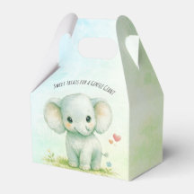 Milde Reus Olifant Groene Safari Baby Shower