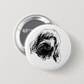 Milde Spinone Sfeer Ronde Button 5,7 Cm (Voorkant /achterkant)