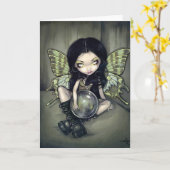 "Mildew" Greeting Card Kaart (Gele Bloem)