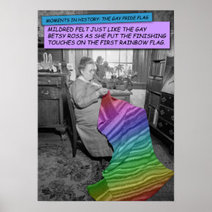 Mildred, de Gay Betsy Ross Poster