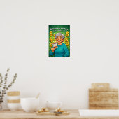 Mildred’s Lucky Lottery Moment  Poster (Keuken)