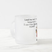 Mildred Temptation Tshirts en geschenken Matglas Koffiemok (Voorkant links)