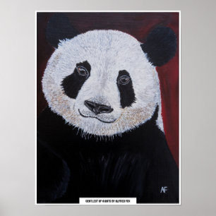 Mildste van de Reuzen Schilderij van Alfred Fox Poster