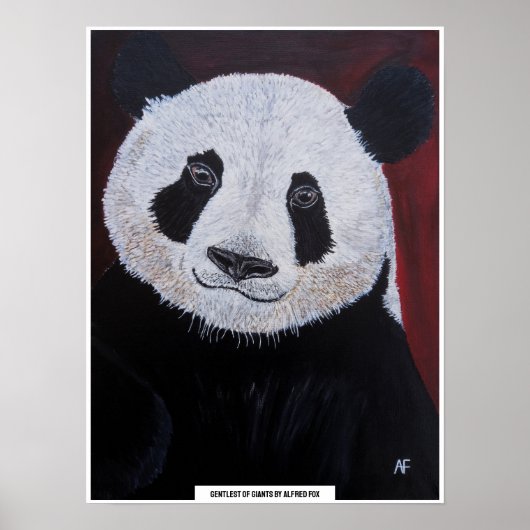 Mildste van de Reuzen Schilderij van Alfred Fox Poster (Voorkant)