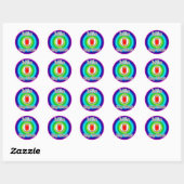 MILE 0 KEY WEST FL FLORIDA REGENBOOG STICKER ZERO (Vel)
