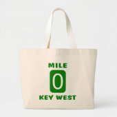 Mile 0 Key West Grote Tote Bag (Voorkant)