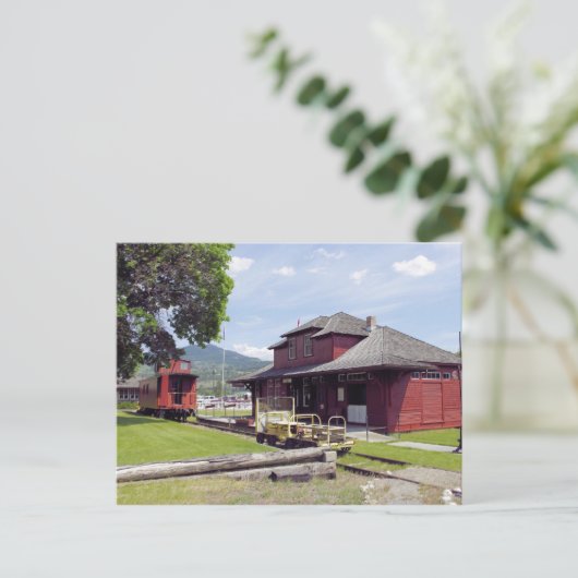 Mile 0 Museum Briefkaart (Staand voorkant)