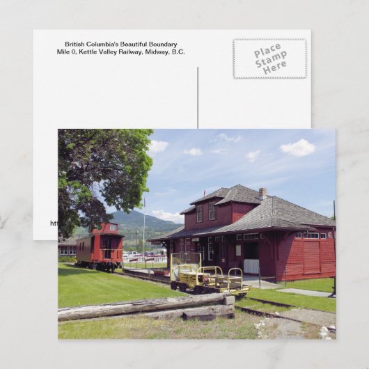 Mile 0 Museum Briefkaart (Voorkant / Achterkant)