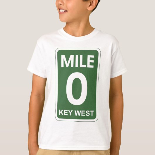 MILE 0 T-SHIRT (Voorkant)