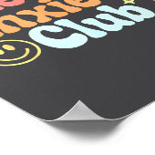 Mile High Anxiety Club Funny Design  Poster (Hoek)