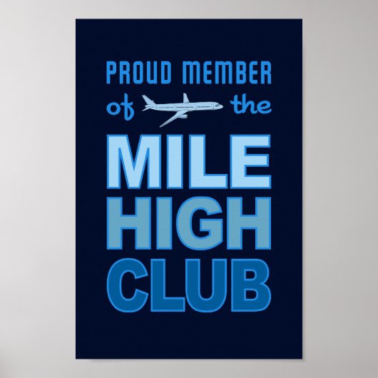 Mile High Club poster (Voorkant)